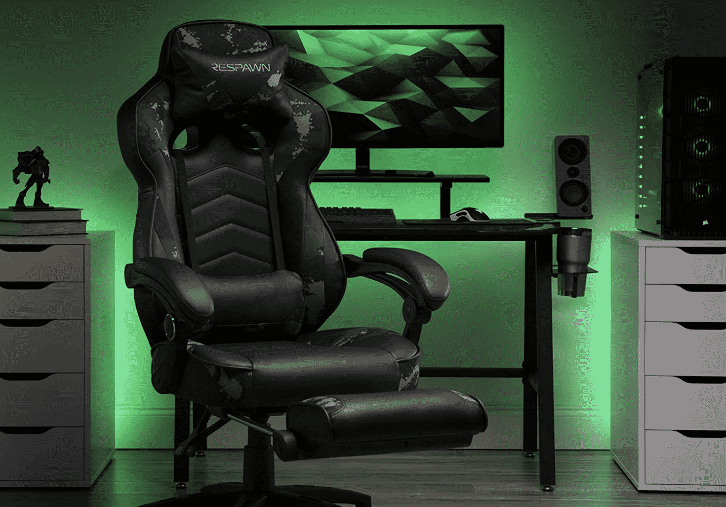 Camouflage-Designed Gaming Chair