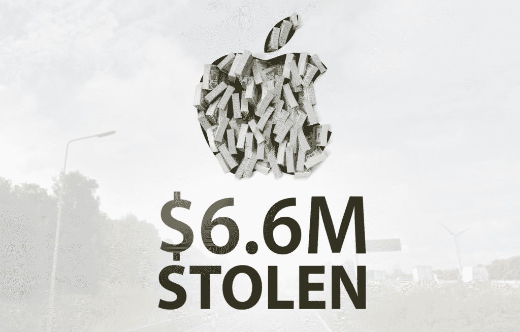 Apple Goods Stolen