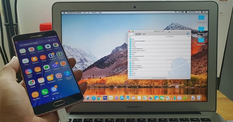 Как передавать файлы между Android и MAC в 2021 году