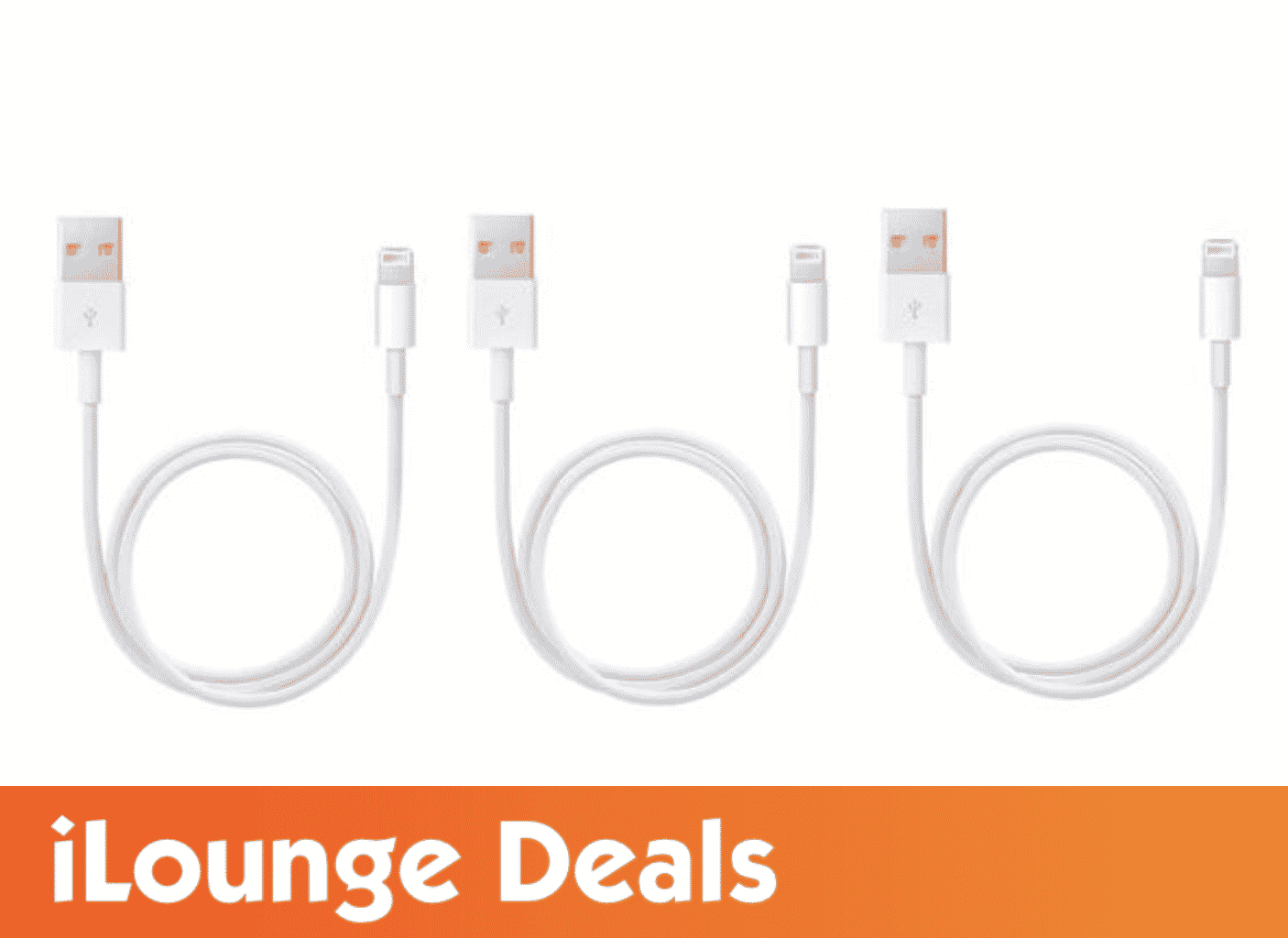 Apple Lightning to USB Cable - (3 Pack)