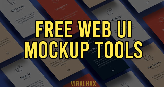 free Web UI Mockup tools