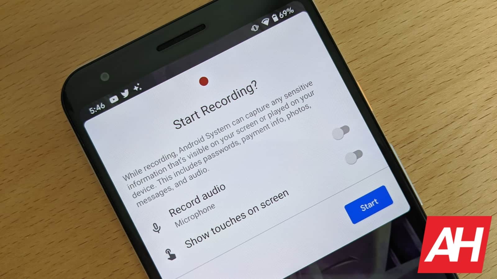 Android 11 Beta 2 улучшает параметры звука для записи экрана