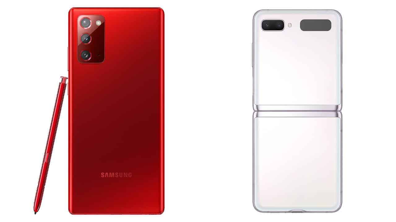 Galaxy Note  20 & Z Flip 5G Получите новые цветовые варианты «Мистик»…