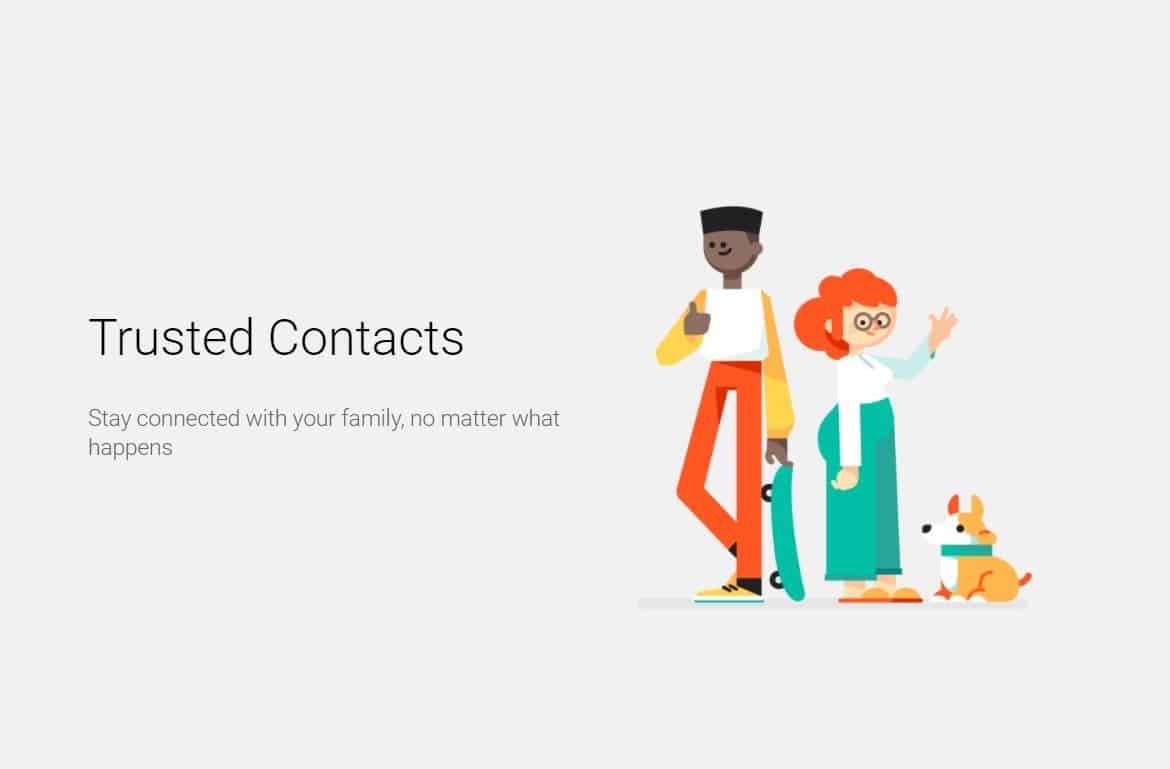 Google планирует вскоре закрыть приложение "Надежные контакты"