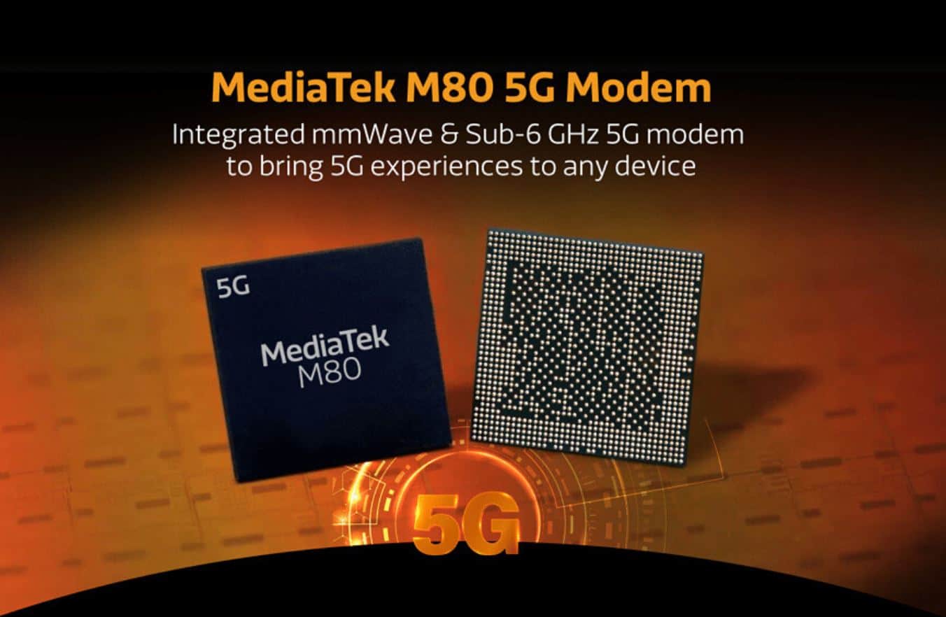 MediaTek представляет свой первый 5G-модем mmWave - M80 5G