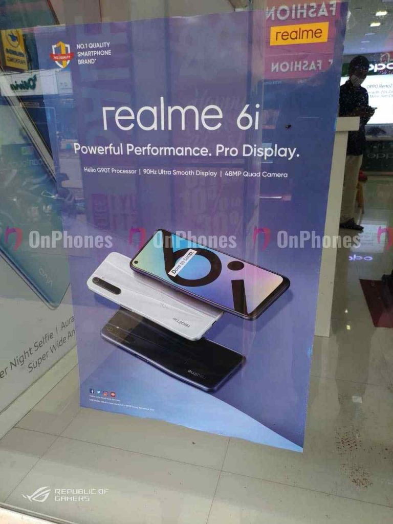 Realme 6s будет официально запущен как Realme 6i в Индии ...