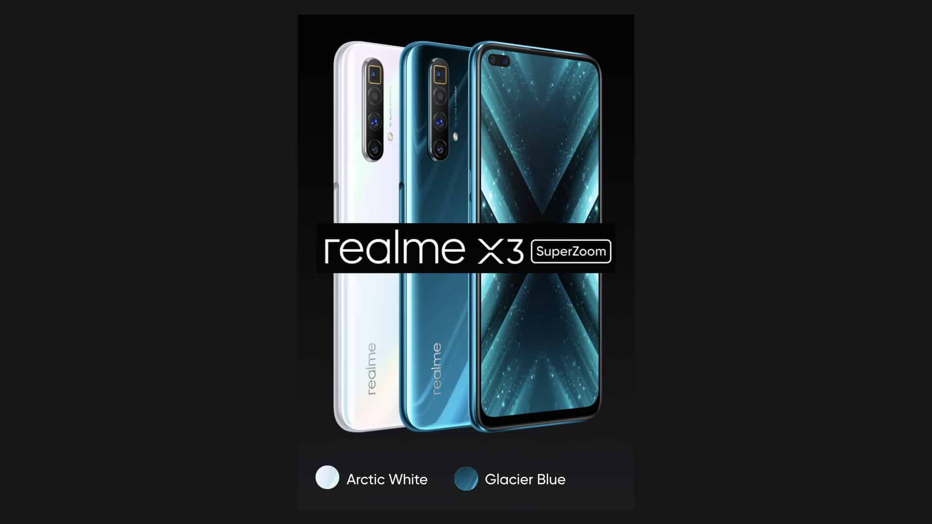 Realme X3 SuperZoom официально представлен с дисплеем 120 Гц и камерой перископа