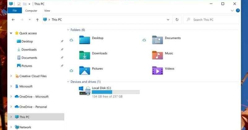 Windows 10 Обновление для добавления новых значков проводника
