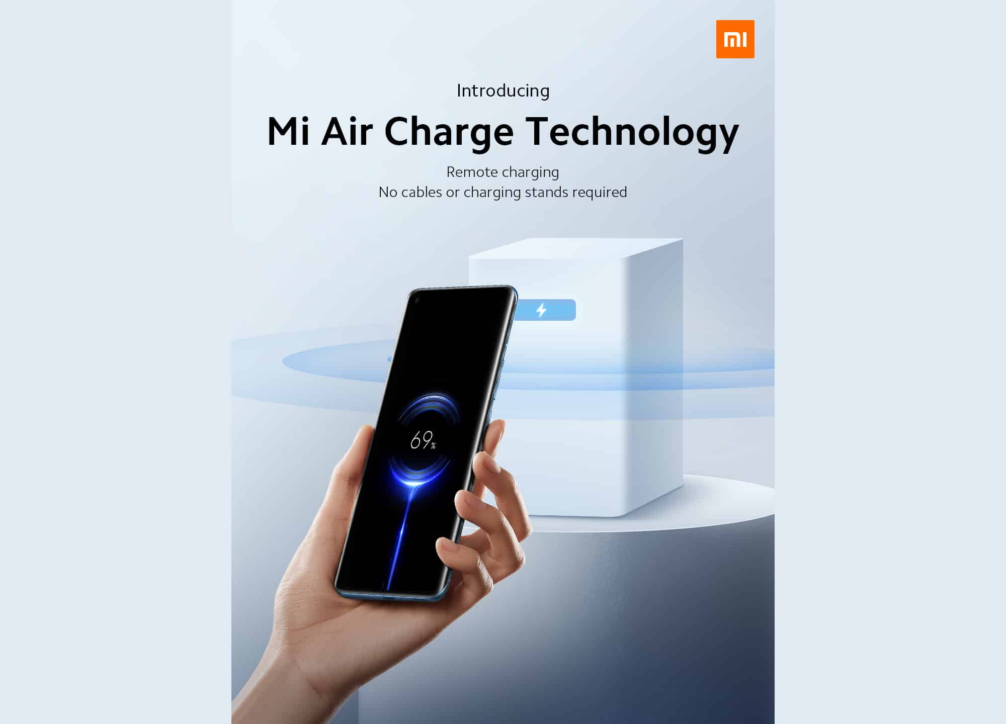Xiaomi Mi Air Charge может заряжать телефон по беспроводной сети во время прогулки ...