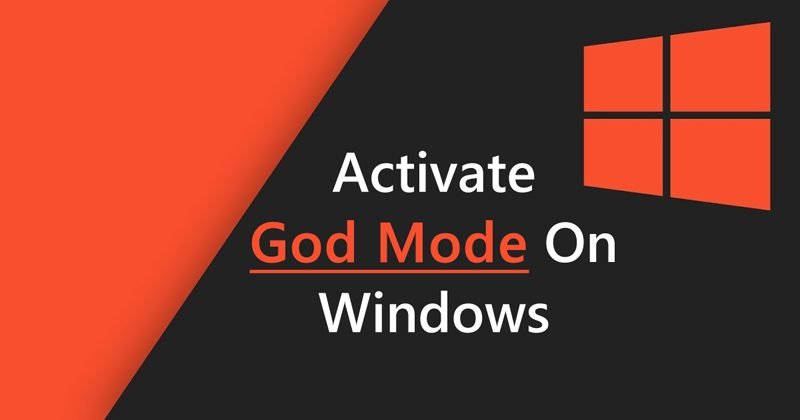 Как активировать режим Бога на Windows 7, 8 и 10 1