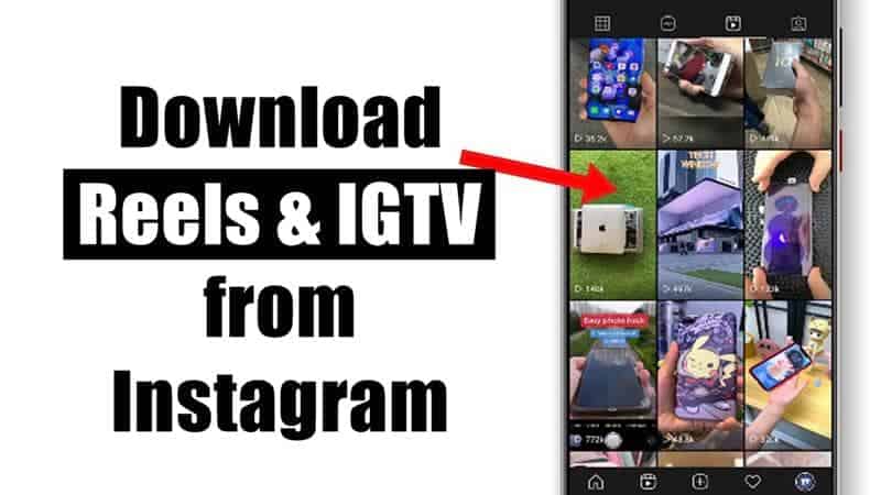 Как загрузить Instagram Катушки & amp;  Видео IGTV на Android
