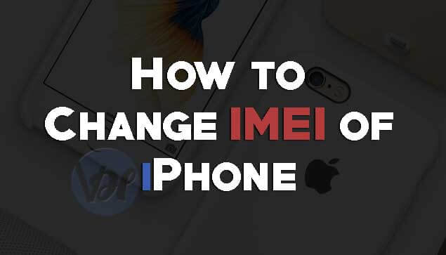 change iphone imei number