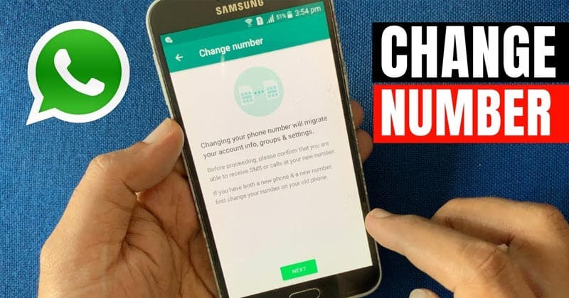 Как изменить номер телефона в WhatsApp без потери чатов
