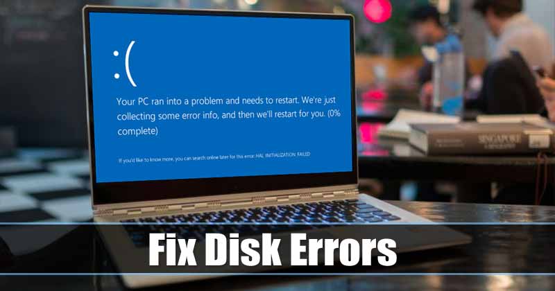 Как исправить ошибки диска в Windows 10 Компьютер