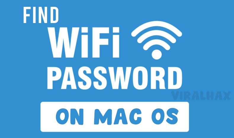 find wifi password on mac