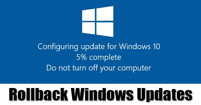 Как откатиться Windows 10 обновлений (включая сборки для предварительной оценки)