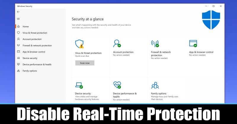 Как отключить защиту в реальном времени в Microsoft Defender