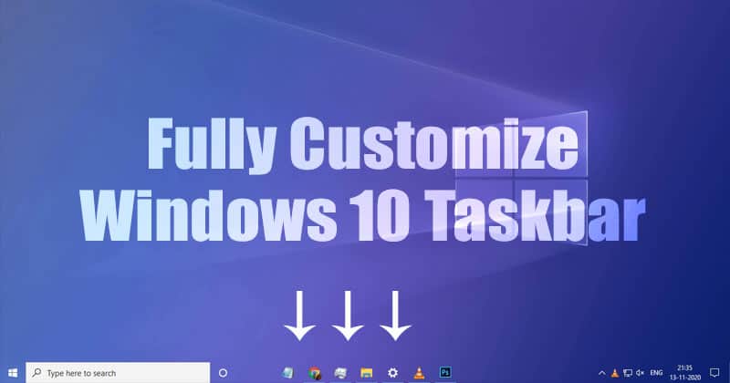 Как полностью настроить Windows 10 Панель задач