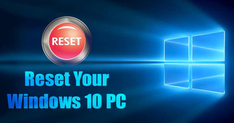 Как сбросить Windows 10 до заводских настроек по умолчанию (3 метода)