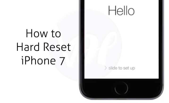 How To Hard Reset iPhone 7 and 7 Plus