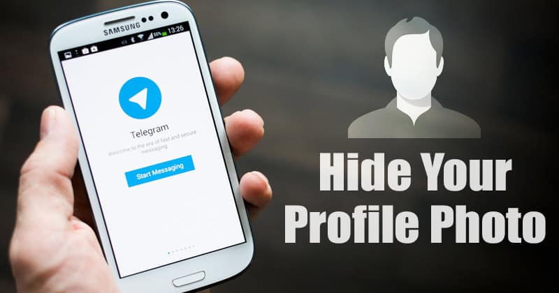 Как скрыть изображение профиля в Telegram для Android