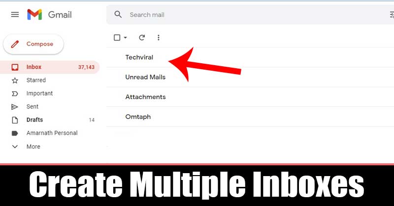 Как создать несколько почтовых ящиков в Gmail
