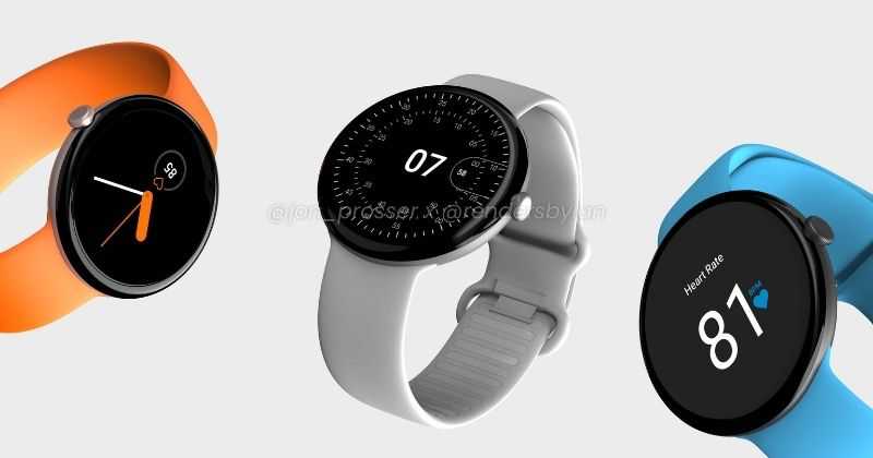 Утечка Google Pixel Watch демонстрирует круглый дизайн, возможно, с поддержкой WearOS