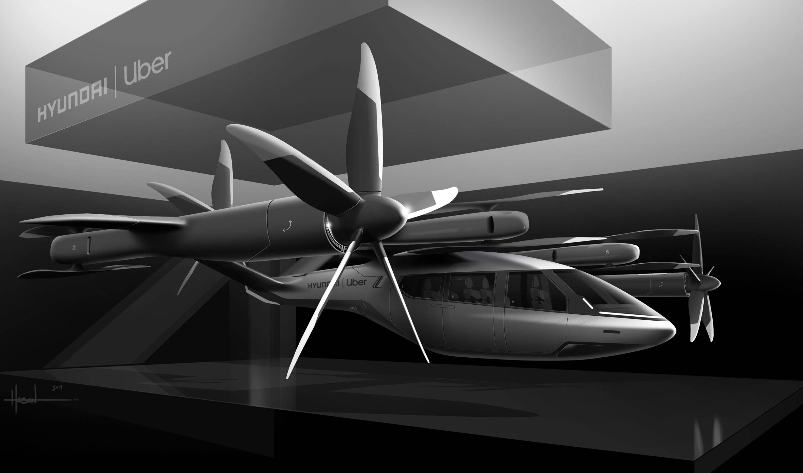 Это может быть наш первый взгляд на летающее такси Uber будущего