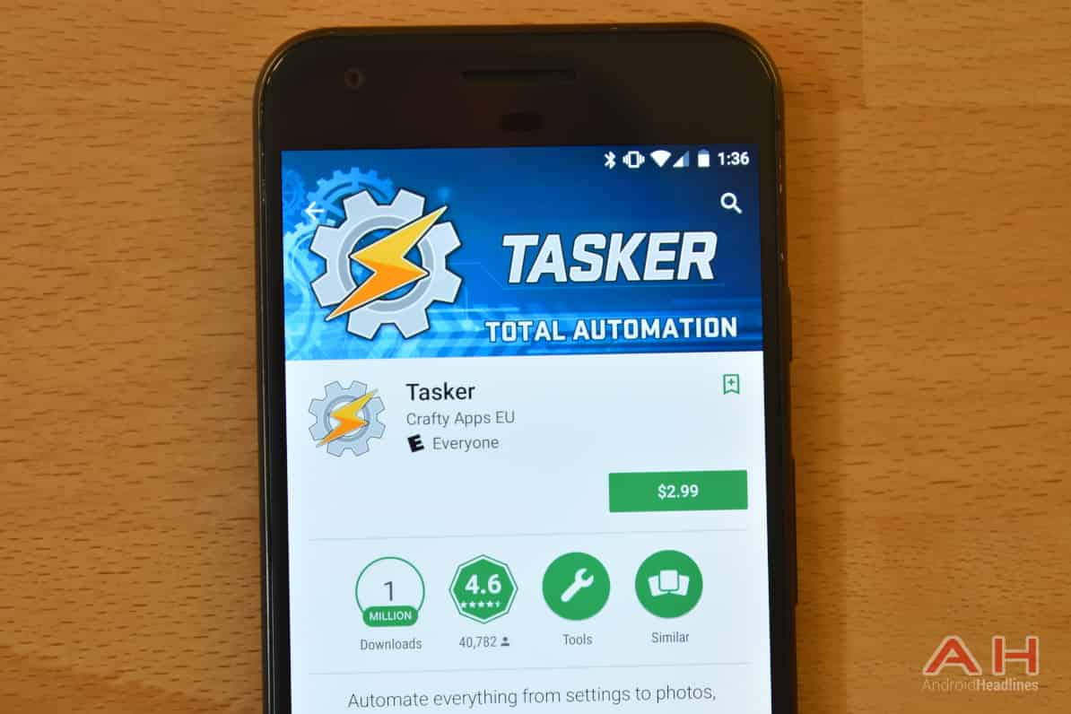 Интегрированный Google Assistant Поддержка приходит к Tasker