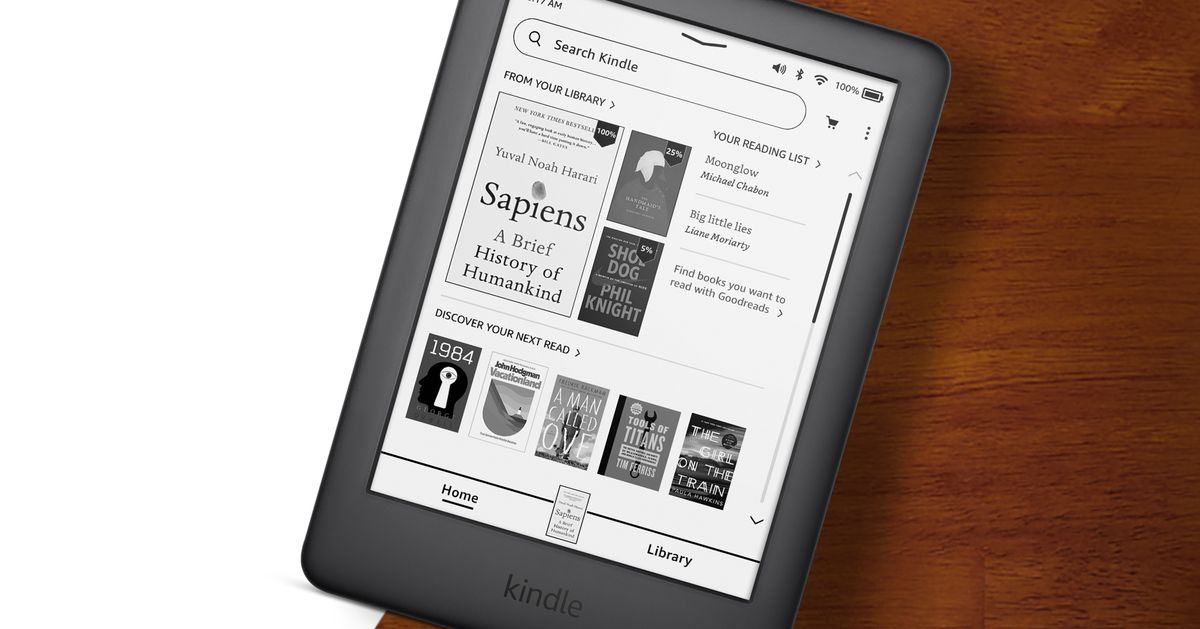 Amazon дает Kindleинтерфейс обновлен