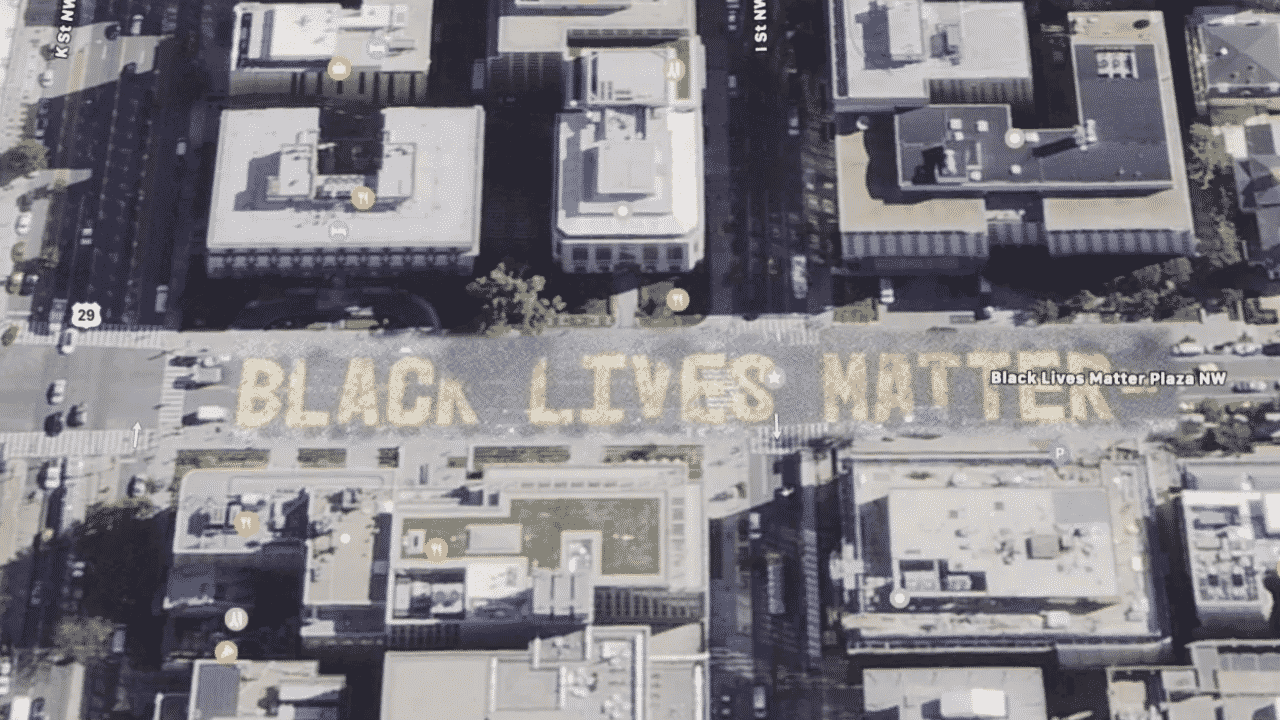 Apple Maps Black Lives Matter