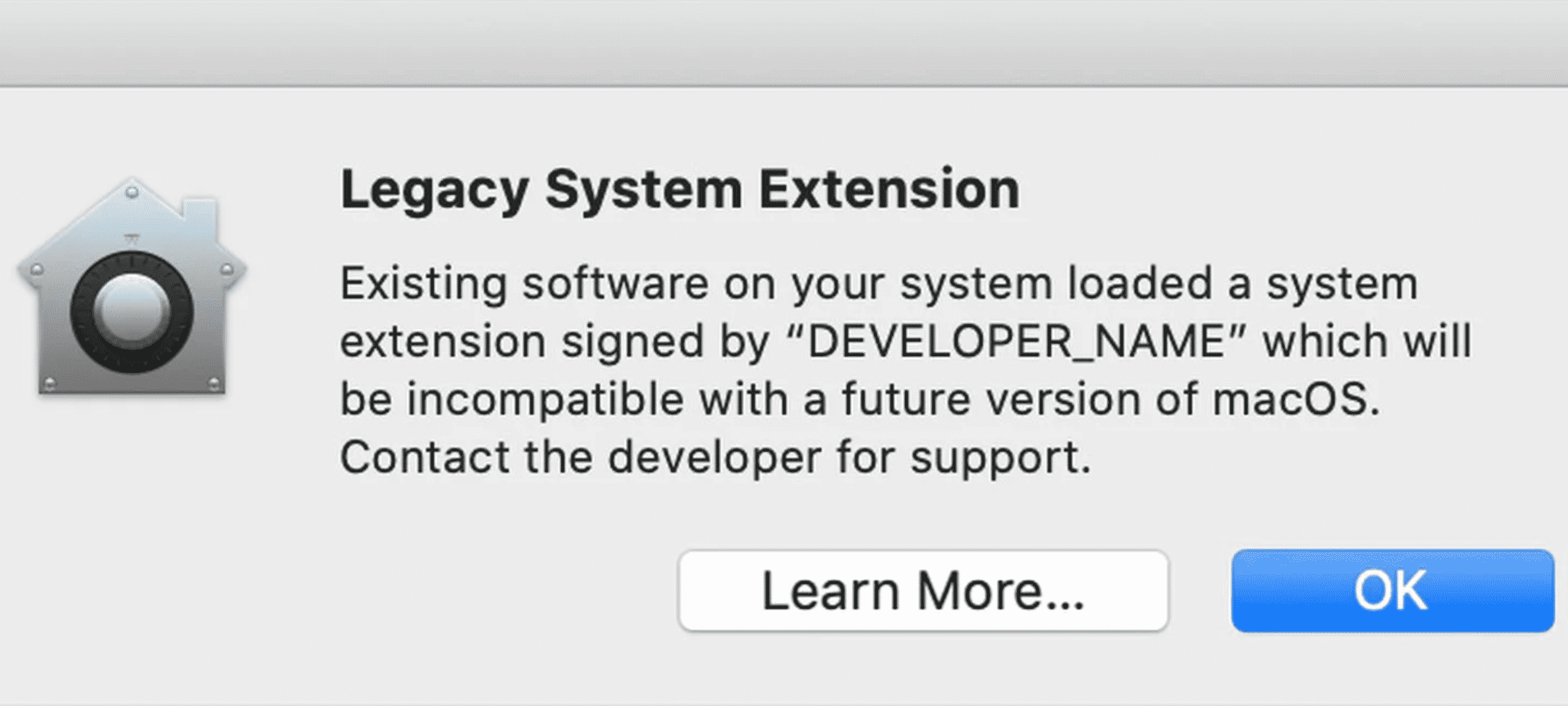 Legacy System Extensions