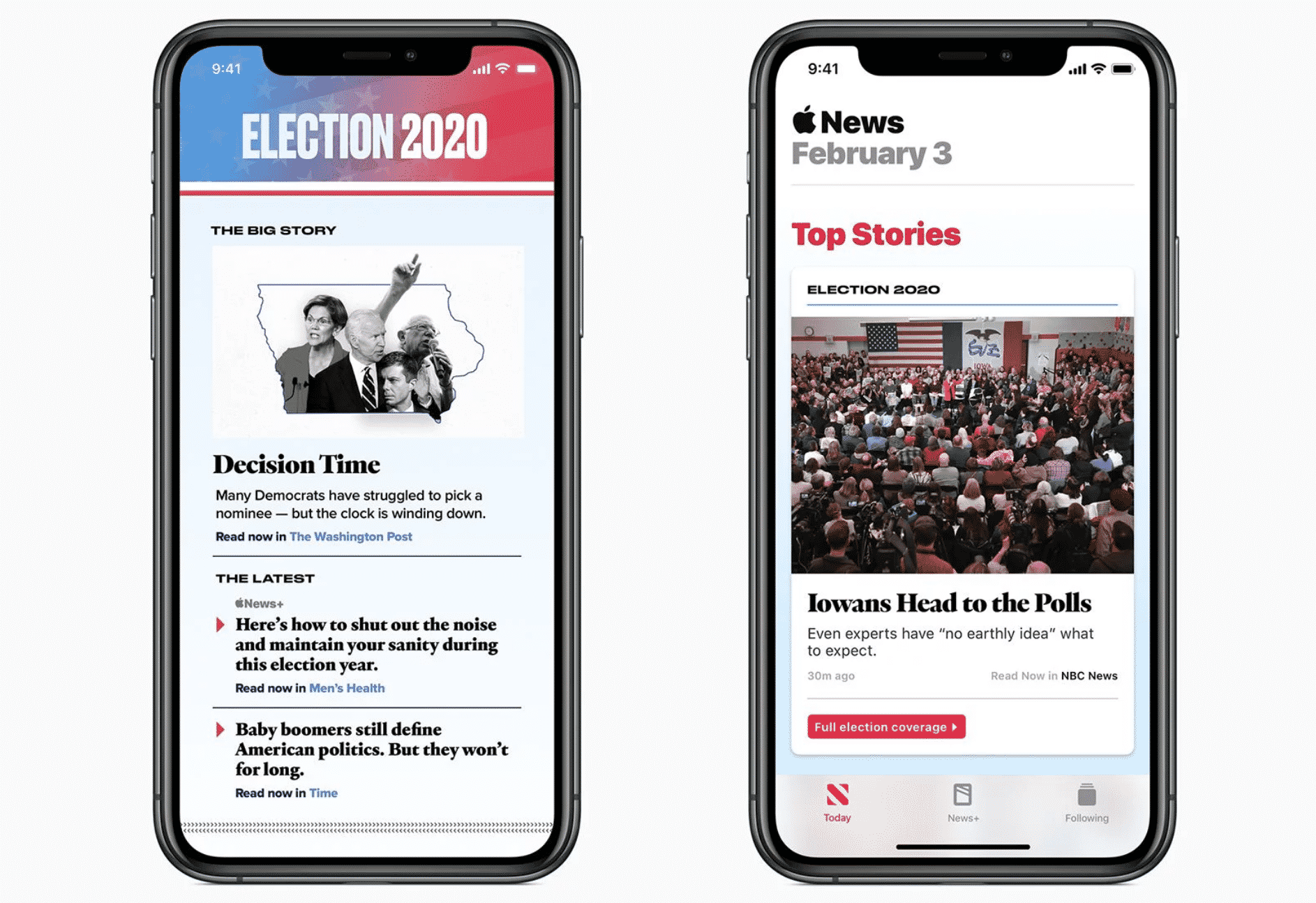 2020 US Presidential Election Special Coverage Headed to Apple News