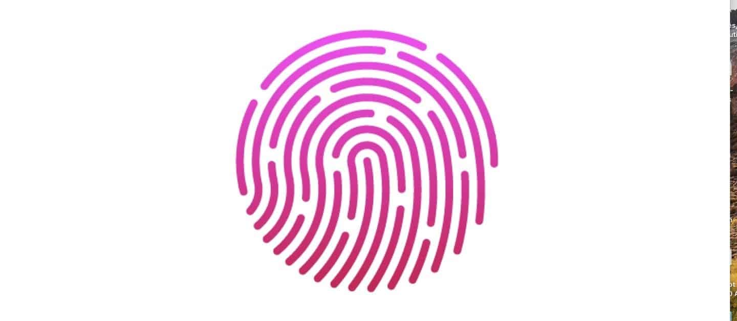 Screen Touch ID