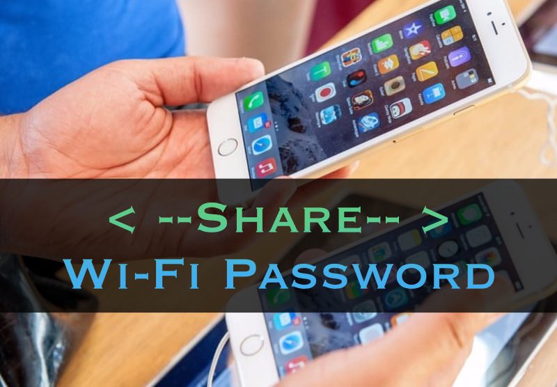 Как поделиться паролем Wi-Fi iPhone на любое устройство iOS