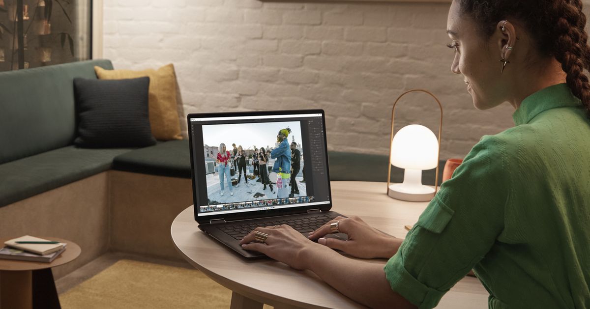 HP Spectre x360 16 использует искусственный интеллект, чтобы вы выглядели гламурно во время видеозвонков