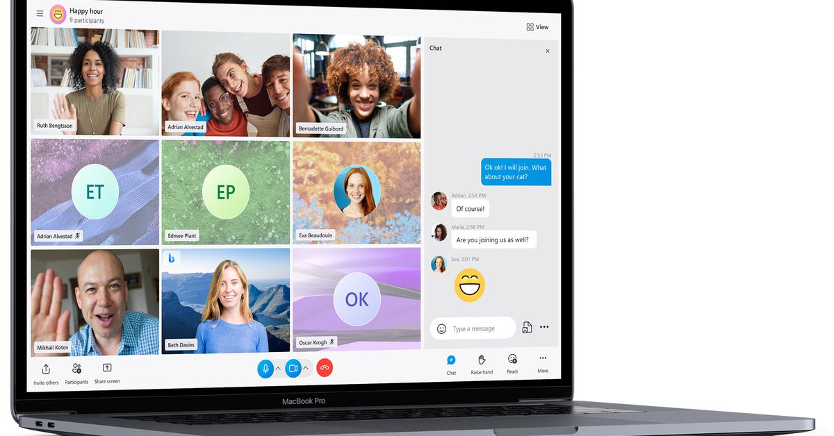 Skype получает еще один редизайн с новыми темами и функциями