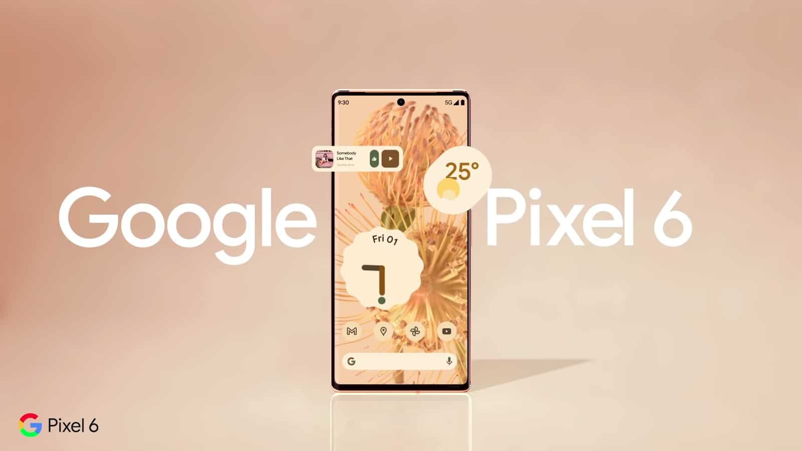 Google Pixel 6 и 6 Pro получат новые обои с мотивом