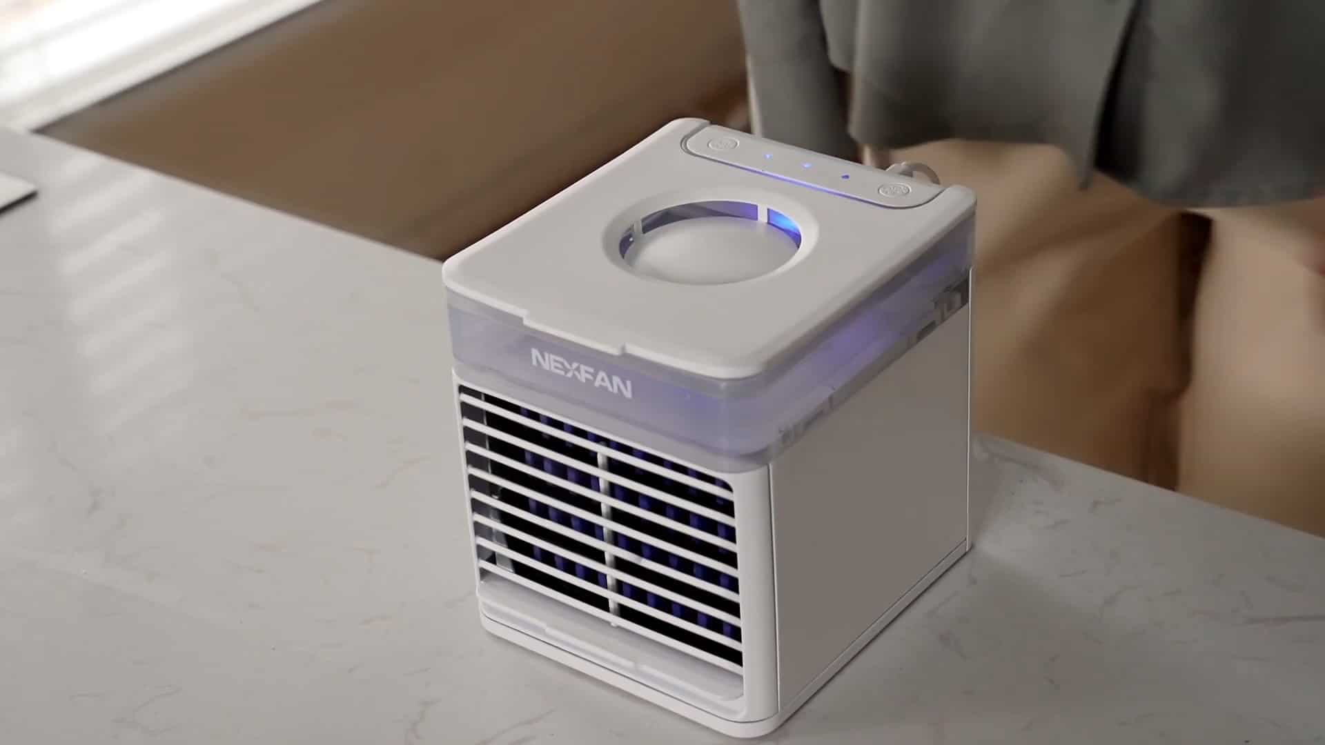 NexFan Ultra - портативный ультрафиолетовый воздухоохладитель, финансируемый массовыми потребителями
