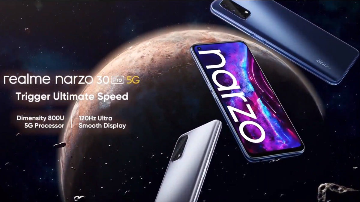 Realme Narzo 30 Pro 5G получает Android 11 Realme UI ...