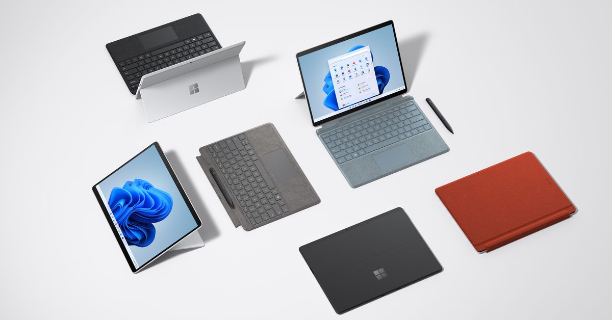 Как Microsoft Surface Pro 8 сочетается с Surface Laptop Studio, Go 3 и другими