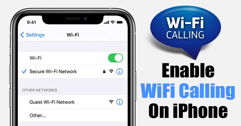 Как включить звонки по Wi-Fi на вашем iPhone