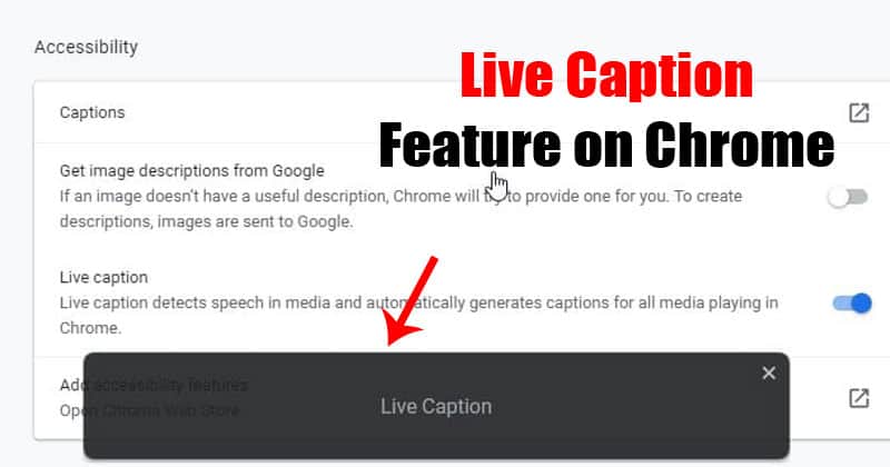 Как включить функцию Live Caption в браузере Chrome