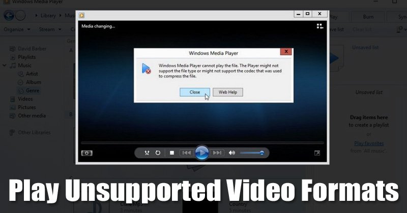 Как воспроизводить неподдерживаемые форматы видео на Windows 10
