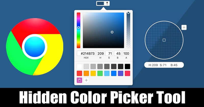 Как использовать скрытый инструмент выбора цвета в браузере Chrome