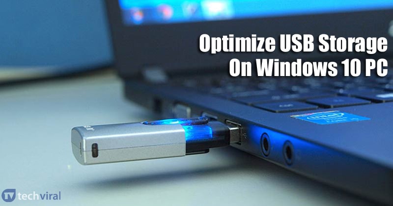 Как оптимизировать USB-накопитель на Windows 10 шт.