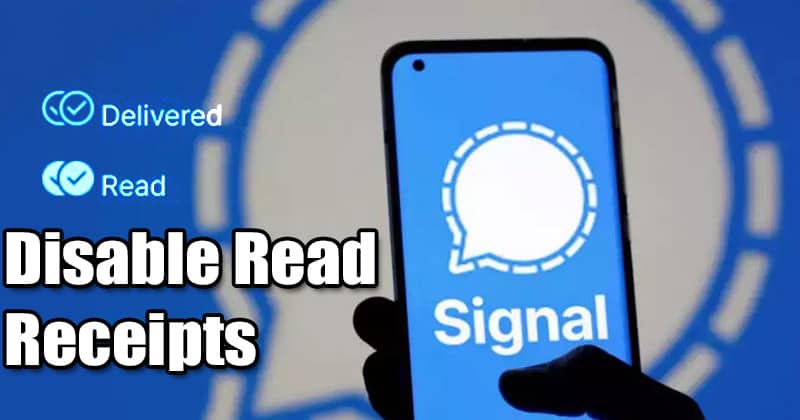 Как отключить подтверждение прочтения в Signal Private Messenger