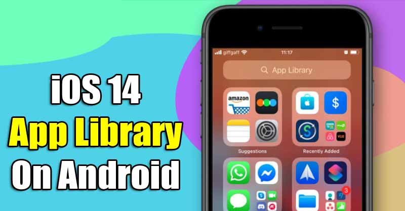 Как получить библиотеку приложений iOS 14 Type на Android 1