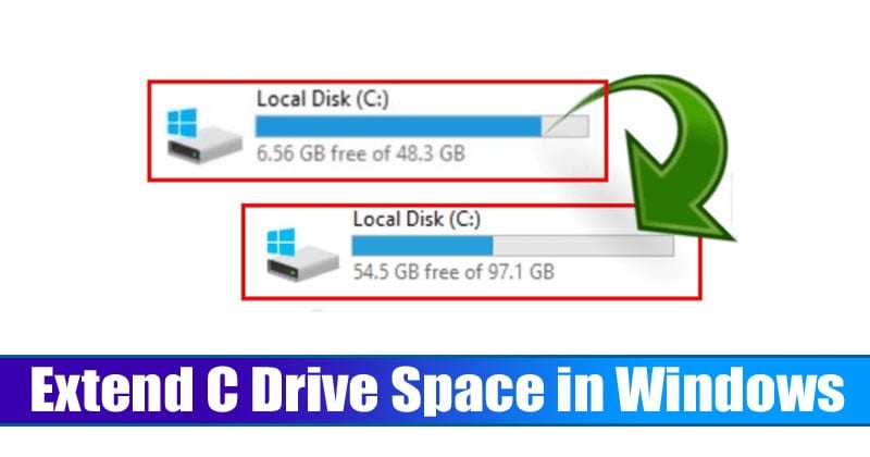 Как расширить пространство на диске C (системный раздел) в Windows 10