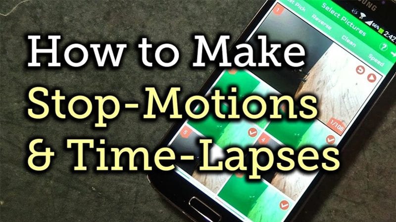 Как создать покадровую анимацию & amp;  Видео TimeLapse на Android
